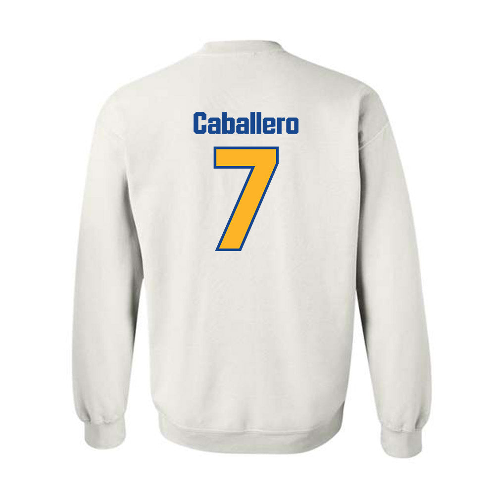 SJSU - NCAA Baseball : Rocco Caballero - Classic Shersey Crewneck Sweatshirt-1