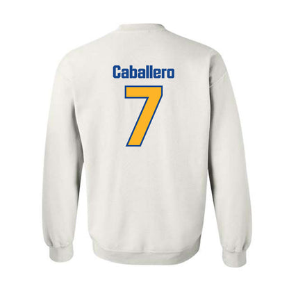 SJSU - NCAA Baseball : Rocco Caballero - Classic Shersey Crewneck Sweatshirt-1