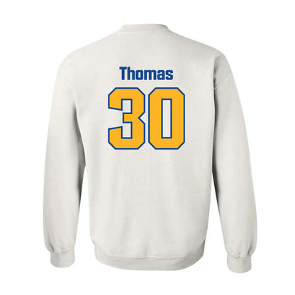 SJSU - NCAA Baseball : David Thomas - Classic Shersey Crewneck Sweatshirt-1