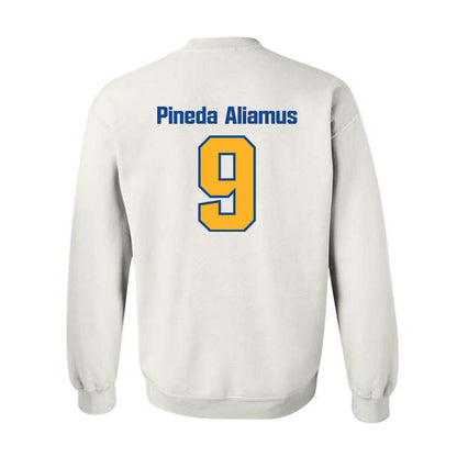 SJSU - NCAA Women's Soccer : Paige Pineda Aliamus - Classic Shersey Crewneck Sweatshirt-1