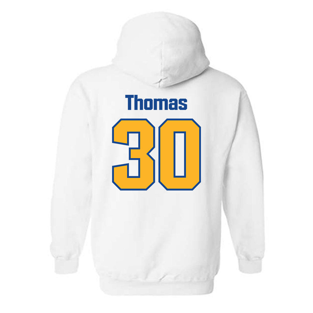 SJSU - NCAA Baseball : David Thomas - Classic Shersey Hooded Sweatshirt-1