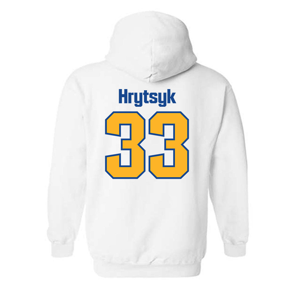 SJSU - NCAA Women's Volleyball : Bohdana Hrytsyk - Classic Shersey Hooded Sweatshirt-1