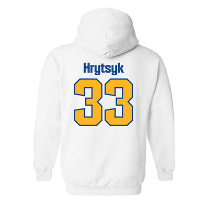 SJSU - NCAA Women's Volleyball : Bohdana Hrytsyk - Classic Shersey Hooded Sweatshirt-1