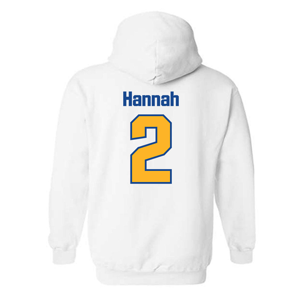 SJSU - NCAA Men's Basketball : Javaughn Hannah - Classic Shersey Hooded Sweatshirt-1