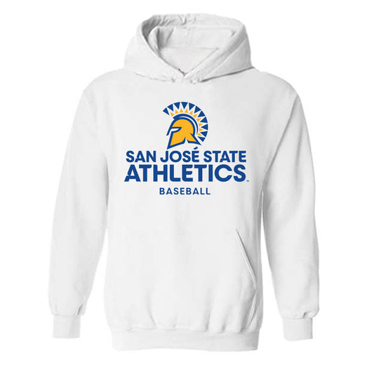 SJSU - NCAA Baseball : David Thomas - Classic Shersey Hooded Sweatshirt-0