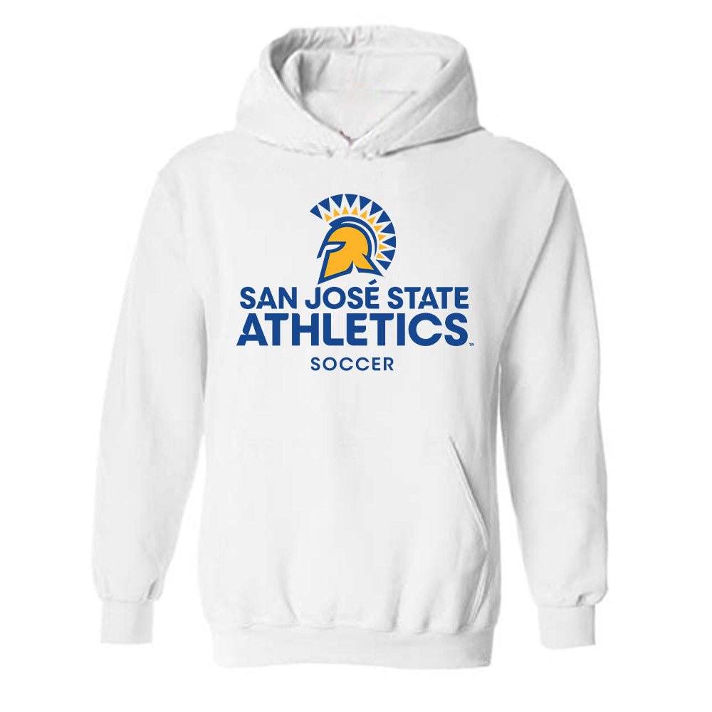 SJSU - NCAA Men's Soccer : Angel Iniguez - Classic Shersey Hooded Sweatshirt-0