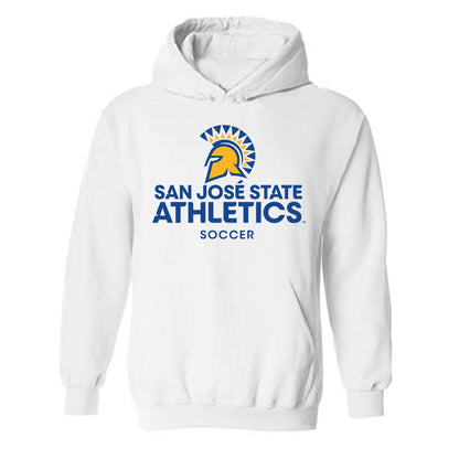 SJSU - NCAA Women's Soccer : Leilani White - Classic Shersey Hooded Sweatshirt-0