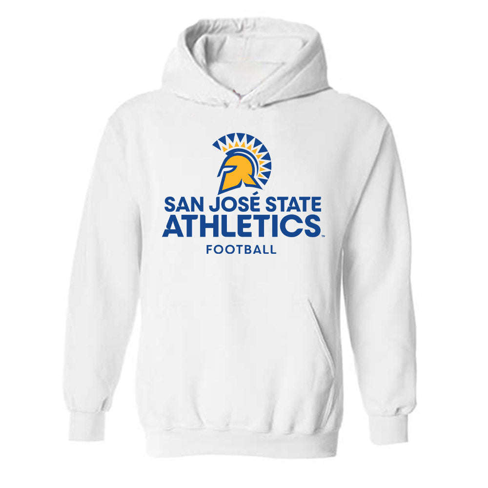 SJSU - NCAA Football : Tyler Chen - Classic Shersey Hooded Sweatshirt-0