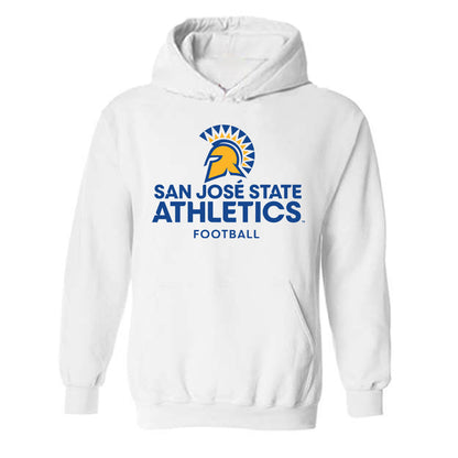 SJSU - NCAA Football : Daniel Tuliau - Classic Shersey Hooded Sweatshirt-0