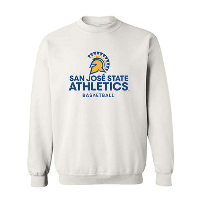 SJSU - NCAA Men's Basketball : Japhet Moupadele - Classic Shersey Crewneck Sweatshirt-0