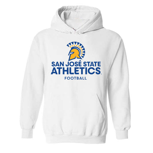 SJSU - NCAA Football : Isaiah Buxton - Classic Shersey Hooded Sweatshirt-0