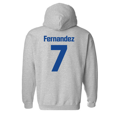 SJSU - NCAA Men's Soccer : Angel Fernandez - Classic Shersey Hooded Sweatshirt-1