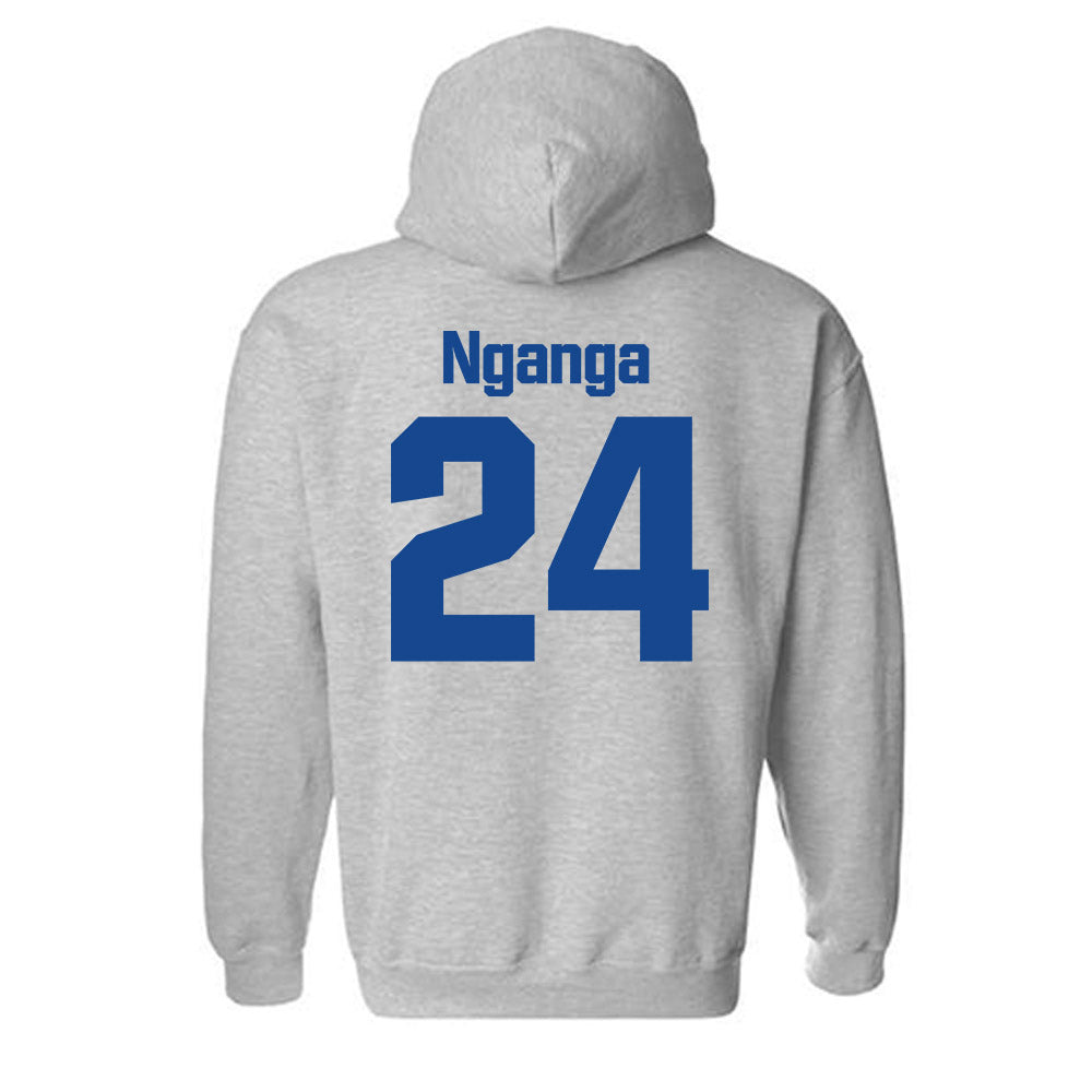 SJSU - NCAA Men's Basketball : Sadraque Nganga - Classic Shersey Hooded Sweatshirt-1