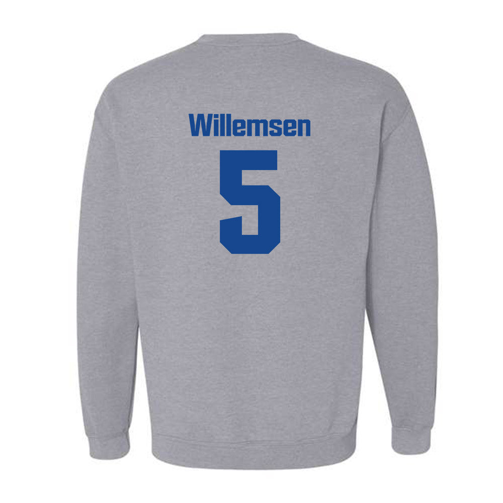 SJSU - NCAA Women's Water Polo : Nynke Willemsen - Classic Shersey Crewneck Sweatshirt-1