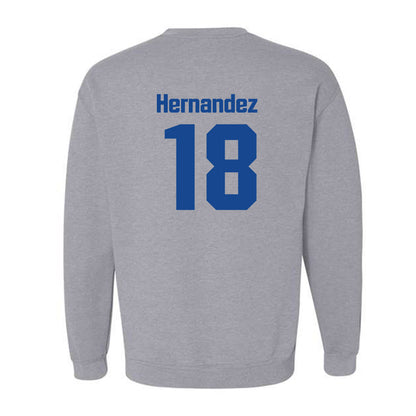 SJSU - NCAA Football : Trace Hernandez - Classic Shersey Crewneck Sweatshirt-1