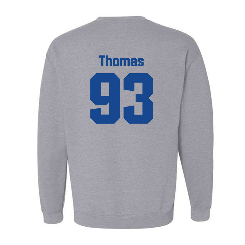 SJSU - NCAA Football : Colton Thomas - Classic Shersey Crewneck Sweatshirt-1