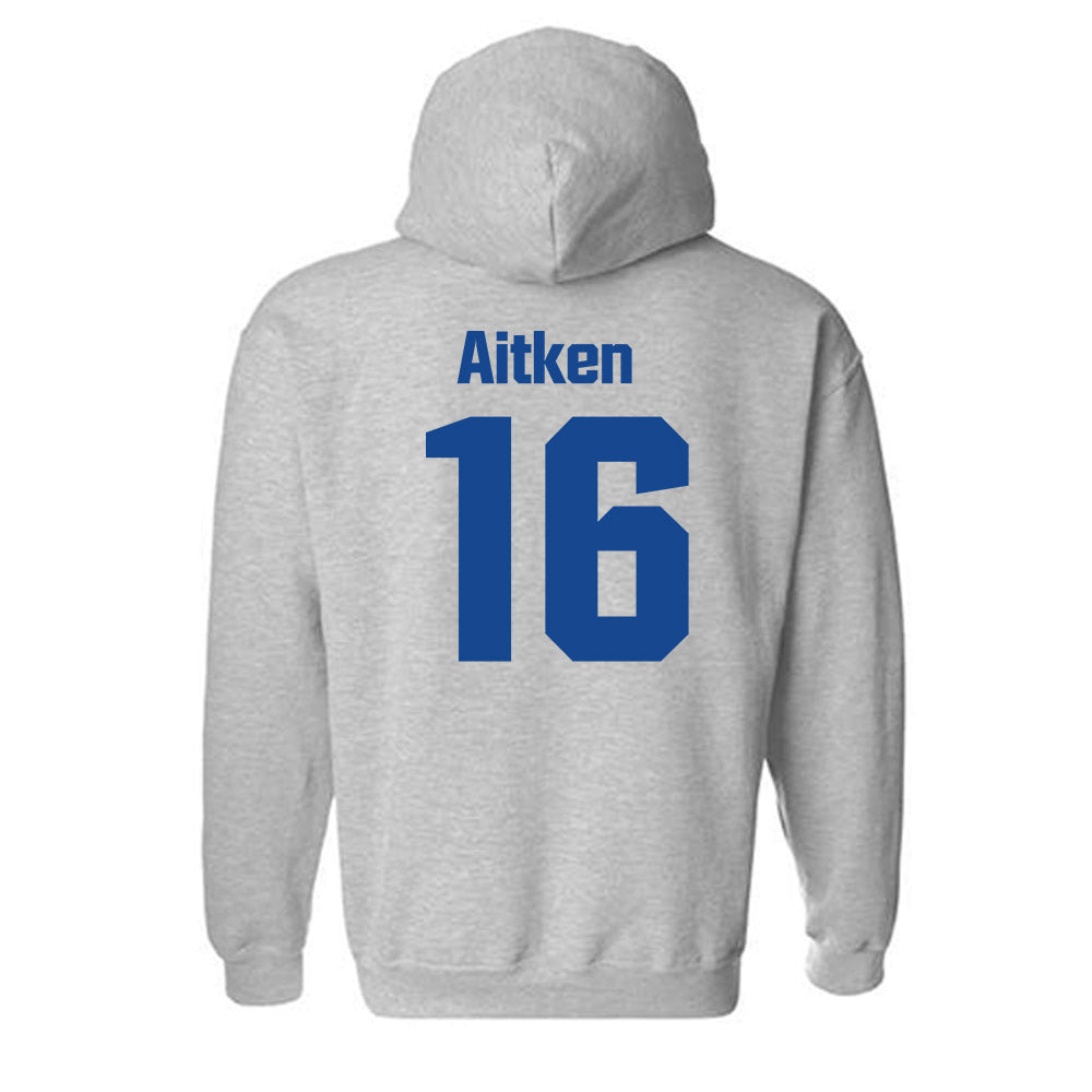 SJSU - NCAA Women's Soccer : Taejah Aitken - Classic Shersey Hooded Sweatshirt-1
