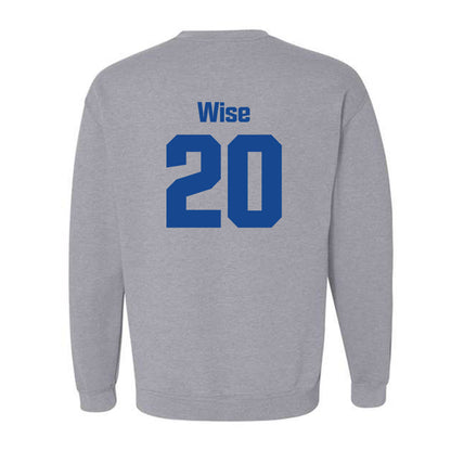 SJSU - NCAA Men's Basketball : Christian Wise - Classic Shersey Crewneck Sweatshirt-1