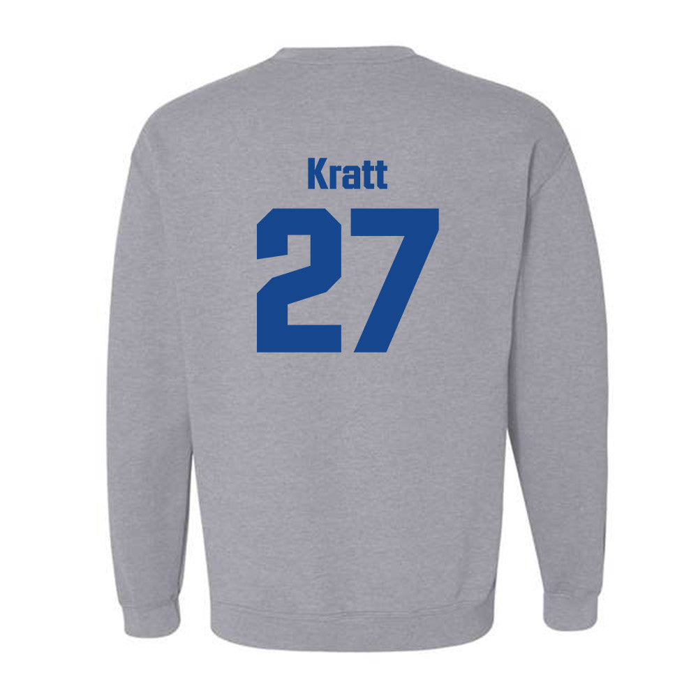 SJSU - NCAA Baseball : Spencer Kratt - Classic Shersey Crewneck Sweatshirt-1