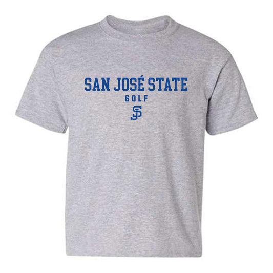 SJSU - NCAA Men's Golf : KC Mungali - Classic Shersey Youth T-Shirt-0