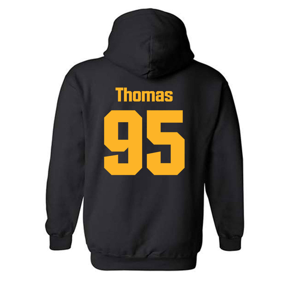 SJSU - NCAA Football : Colton Thomas - Classic Shersey Hooded Sweatshirt-1