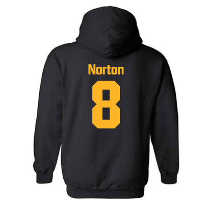 SJSU - NCAA Football : Runye Norton - Classic Shersey Hooded Sweatshirt-1