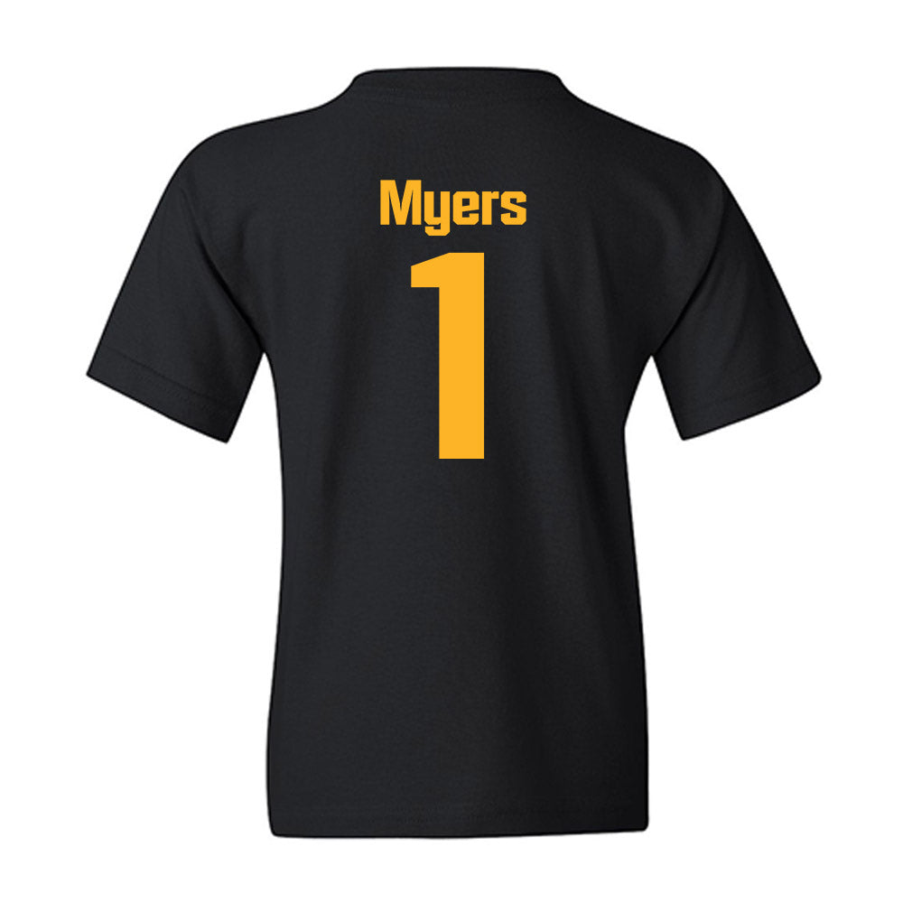 SJSU - NCAA Men's Basketball : Adrian Myers - Classic Shersey Youth T-Shirt-1
