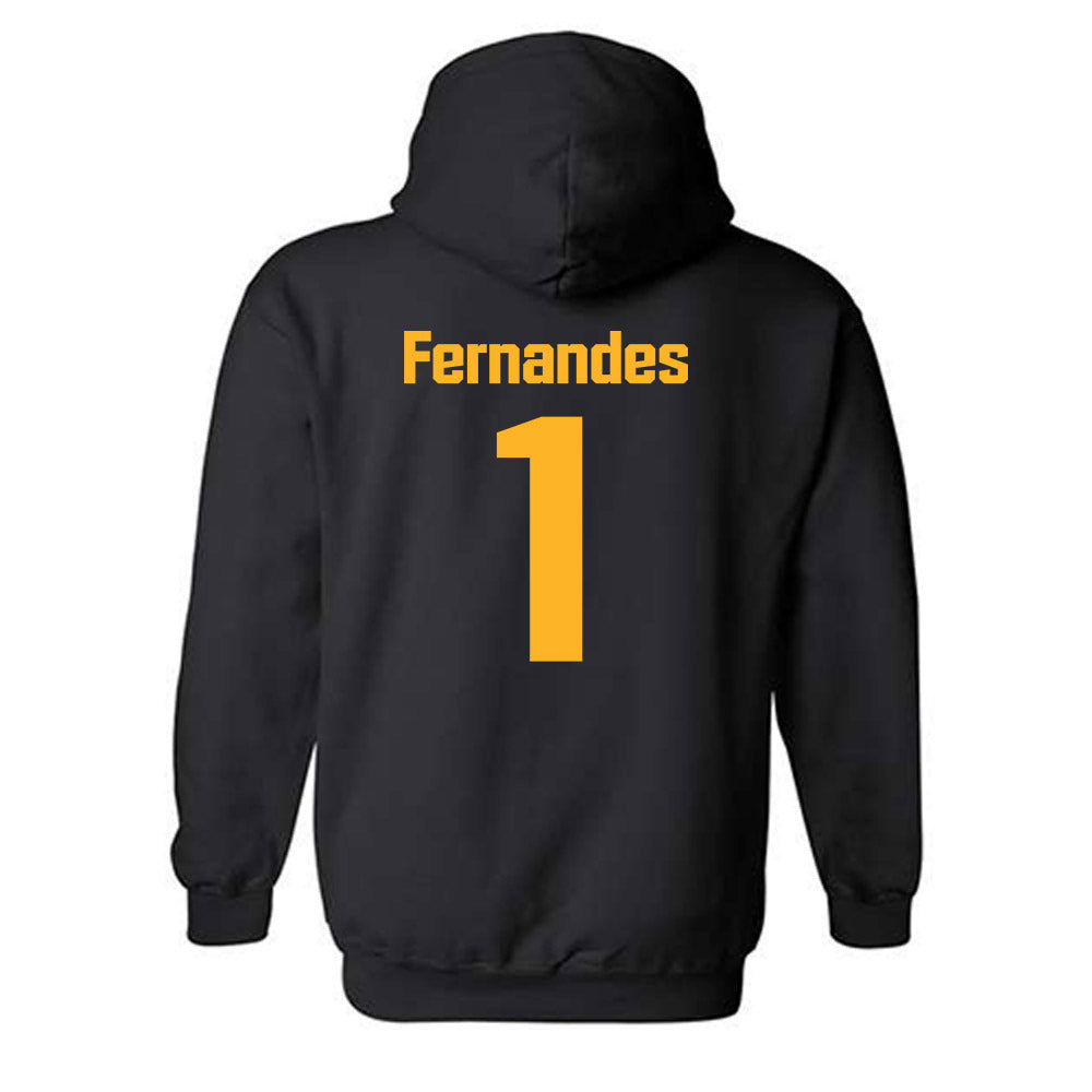 SJSU - NCAA Baseball : Alex Fernandes - Classic Shersey Hooded Sweatshirt-1