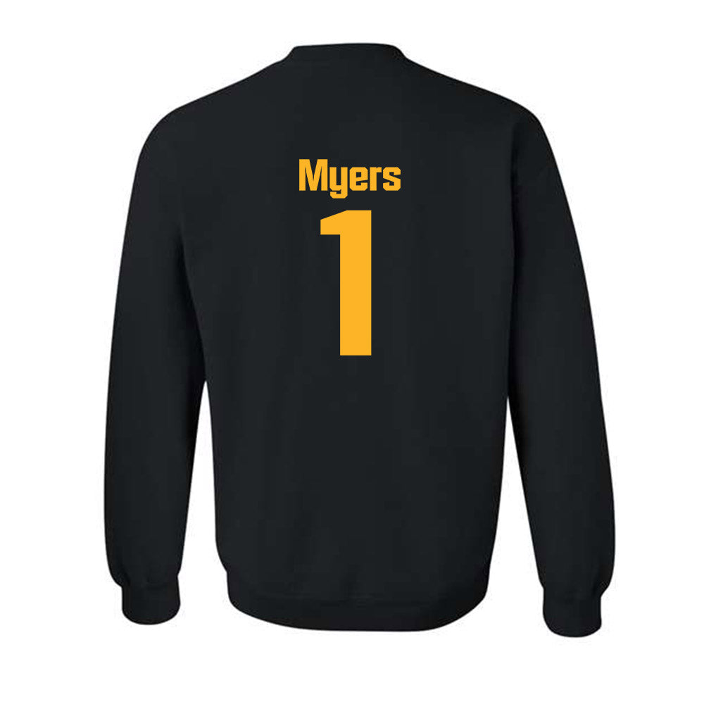SJSU - NCAA Men's Basketball : Adrian Myers - Classic Shersey Crewneck Sweatshirt-1