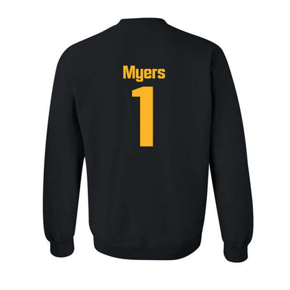 SJSU - NCAA Men's Basketball : Adrian Myers - Classic Shersey Crewneck Sweatshirt-1