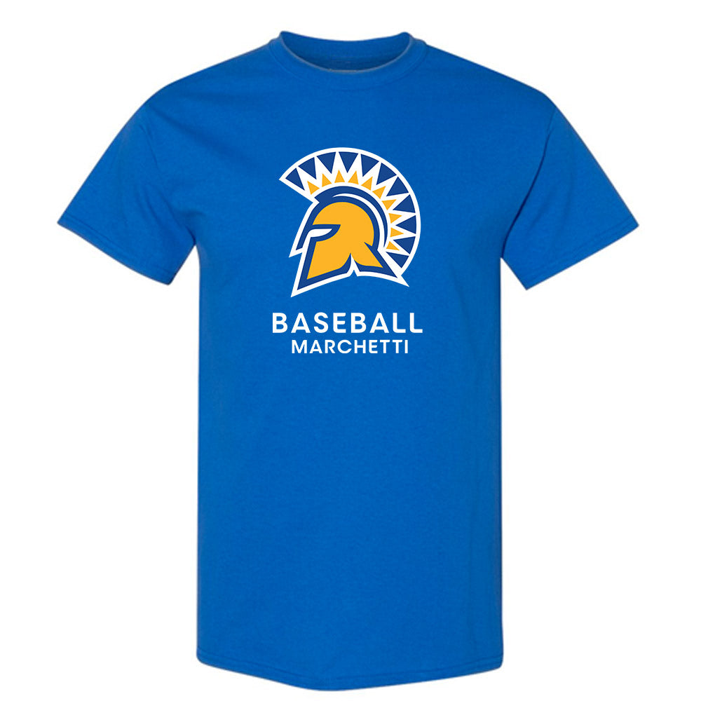 SJSU - NCAA Baseball : Landon Marchetti - Classic Fashion Shersey T-Shirt-0