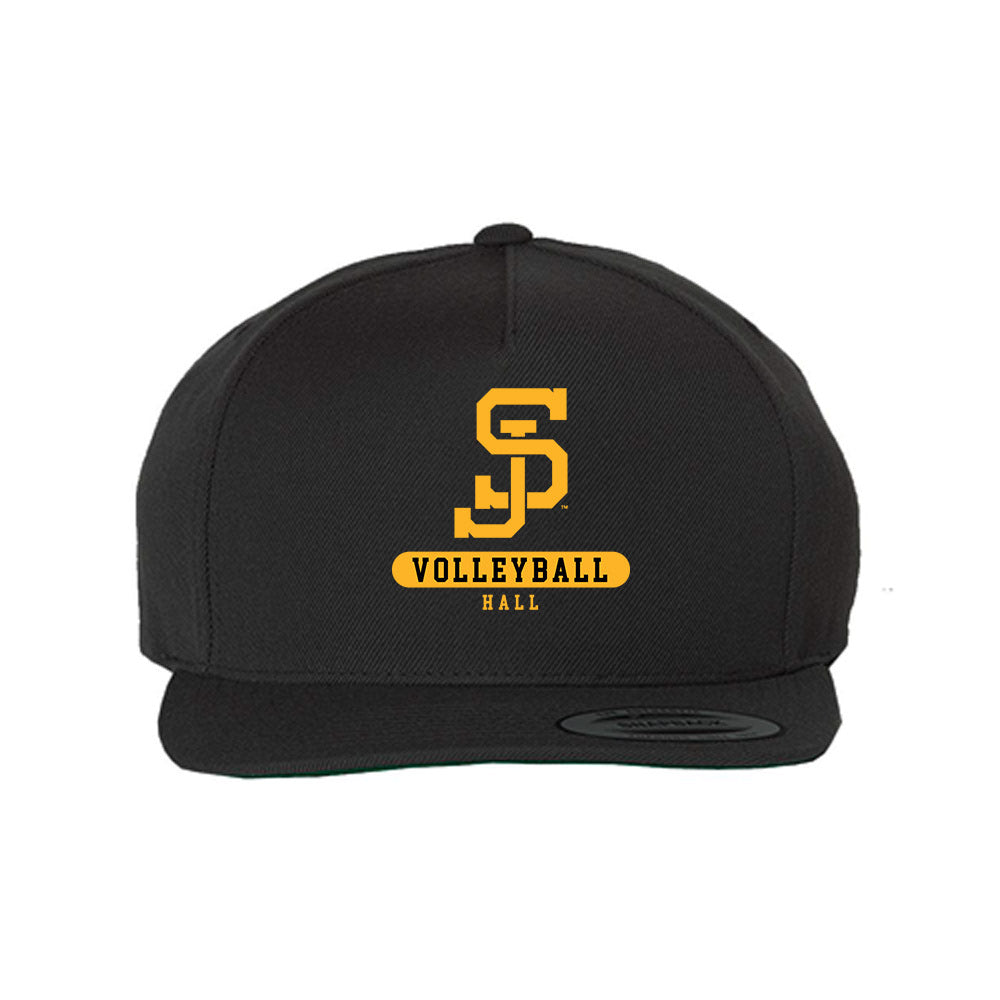 SJSU - NCAA Women's Volleyball : Fatimah Hall - Snapback Hat-0