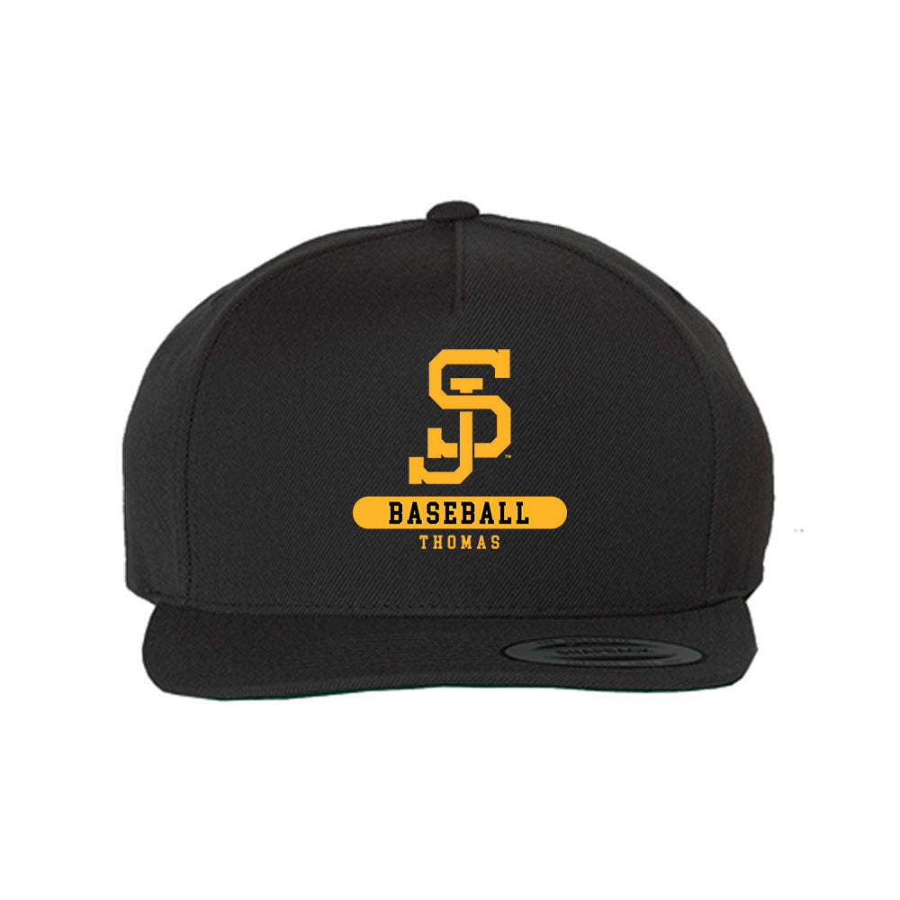SJSU - NCAA Baseball : David Thomas - Snapback Hat-0