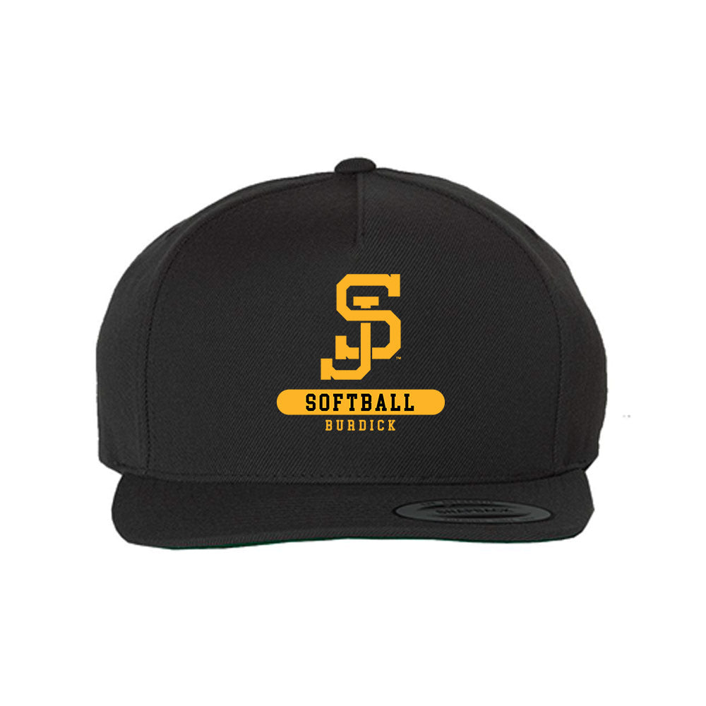 SJSU - NCAA Softball : Sophia Burdick - Snapback Hat-0
