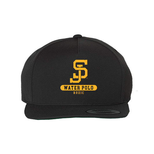 SJSU - NCAA Women's Water Polo : Emma Ruzic - Snapback Hat-0