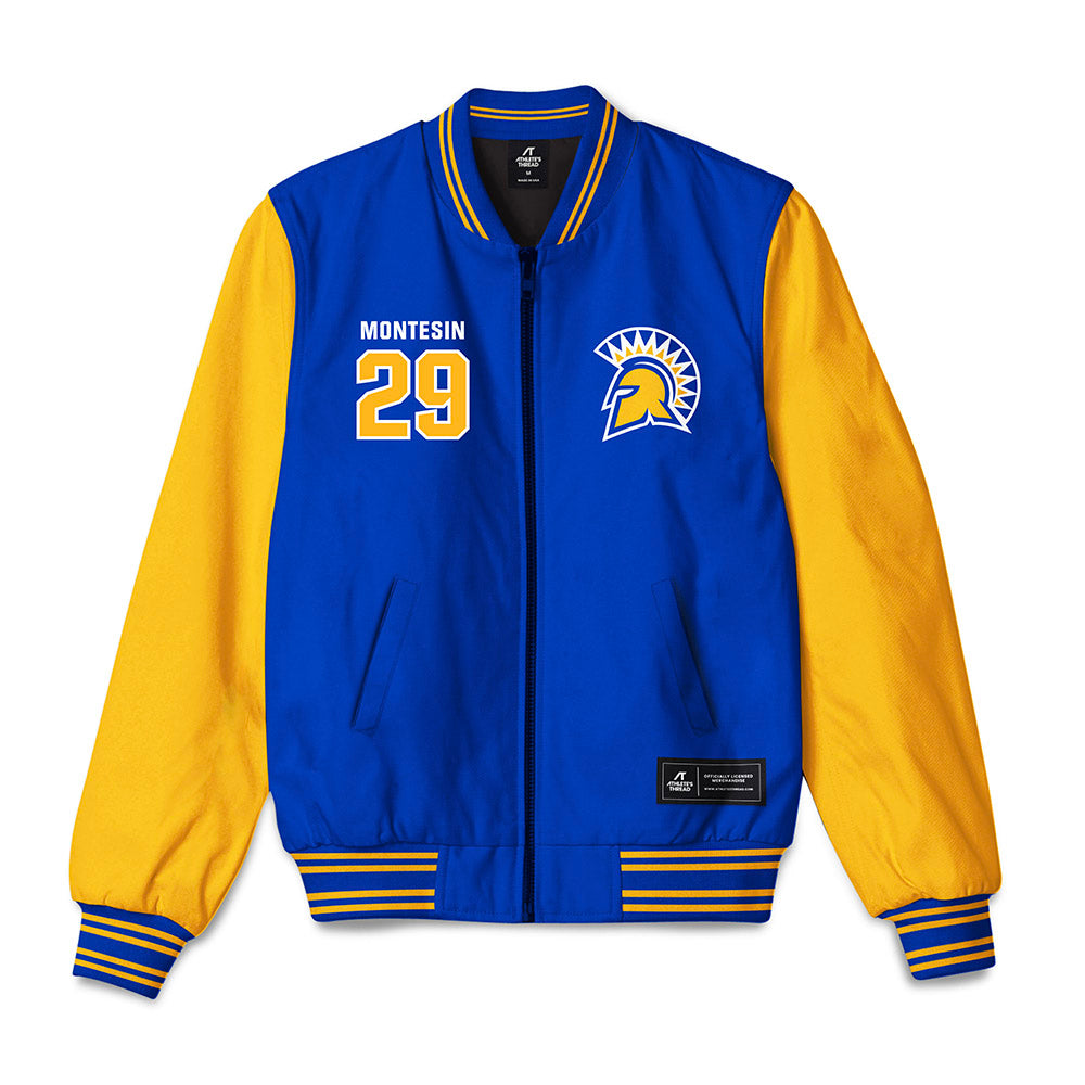 SJSU - NCAA Women's Soccer : Lily Montesin - Bomber Jacket-0