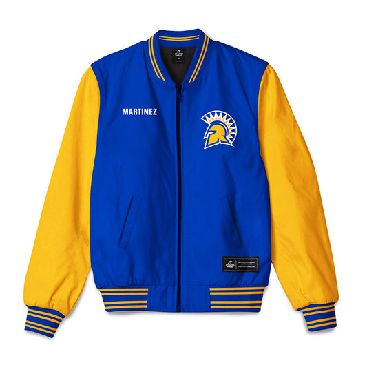 SJSU - NCAA Men's Track & Field : Sebastian Martinez - Bomber Jacket-0