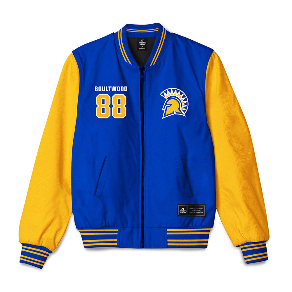 SJSU - NCAA Football : Ryan Boultwood - Bomber Jacket-0
