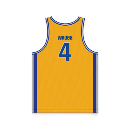 SJSU - NCAA Women's Basketball : Rylei Waugh - Gold Basketball Jersey-1