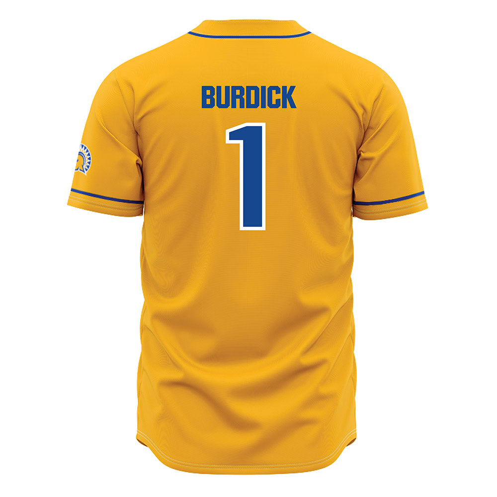 SJSU - NCAA Softball : Sophia Burdick - Gold Jersey-1