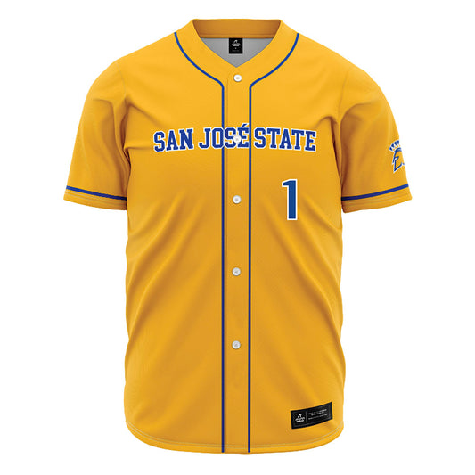 SJSU - NCAA Softball : Sophia Burdick - Gold Jersey-0