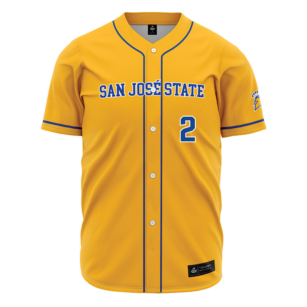 SJSU - NCAA Softball : Norah Coulsell - Gold Jersey-0