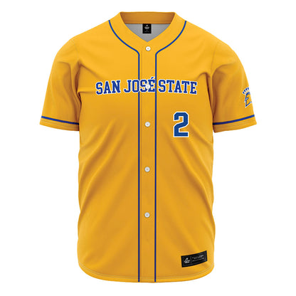 SJSU - NCAA Softball : Norah Coulsell - Gold Jersey-0