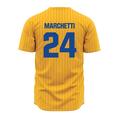 SJSU - NCAA Baseball : Landon Marchetti - Gold Jersey-1