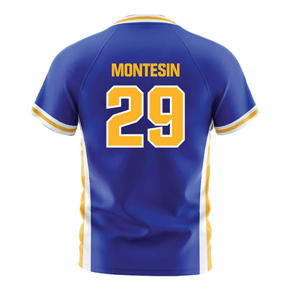 SJSU - NCAA Women's Soccer : Lily Montesin - Royal Soccer Jersey-1