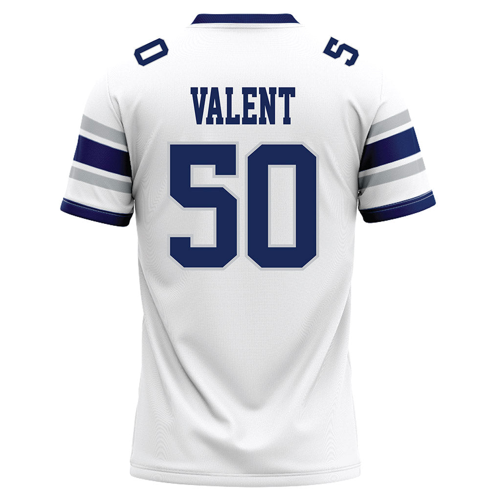 Rice - NCAA Football : Patrick Valent - White Football Jersey-1