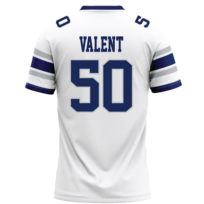 Rice - NCAA Football : Patrick Valent - White Football Jersey-1