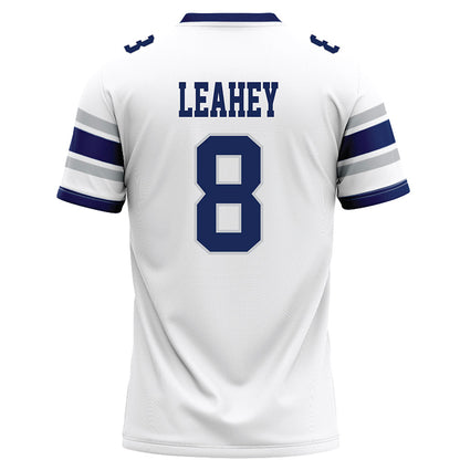 Rice - NCAA Football : Colin Leahey - White Football Jersey-1