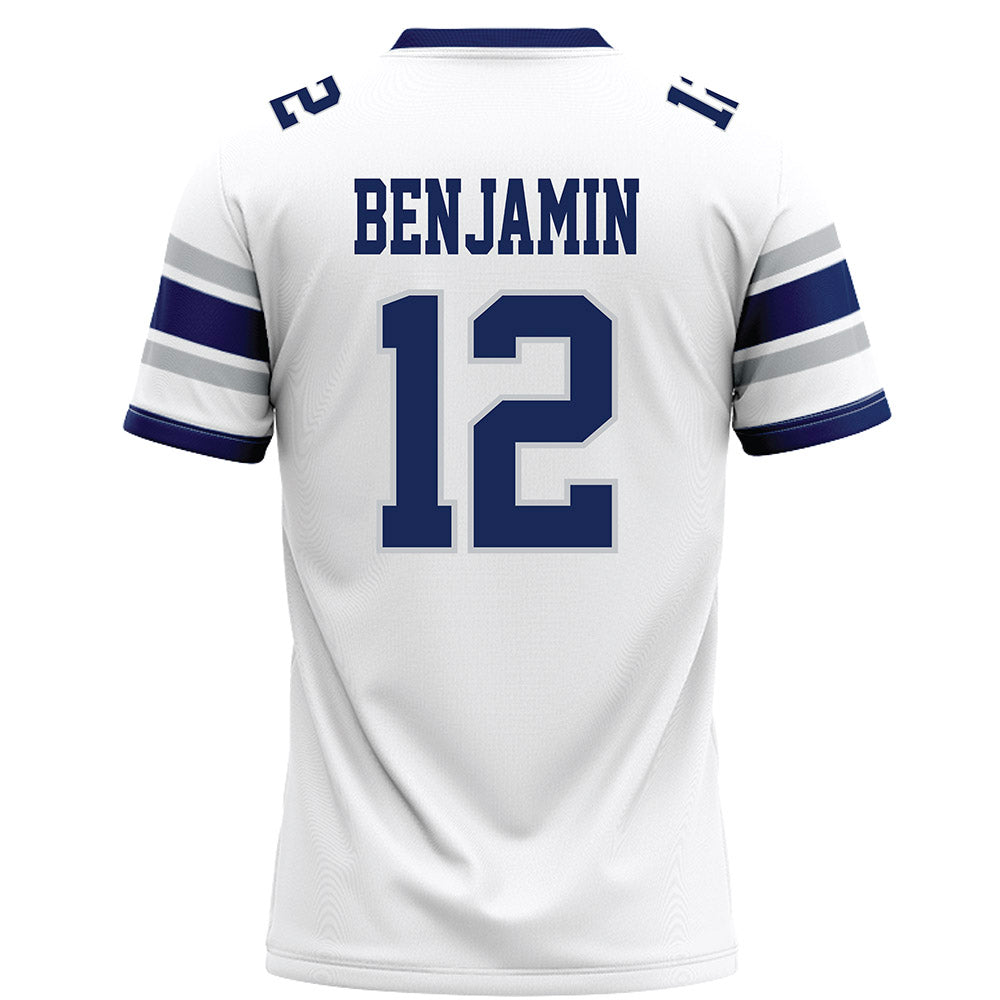 Rice - NCAA Football : Jamir Benjamin - White Football Jersey-1