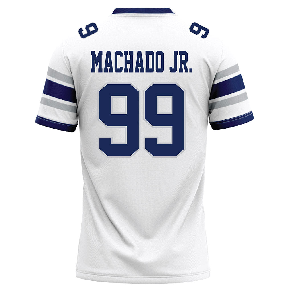 Rice - NCAA Football : Jesus Machado Jr. - White Football Jersey-1